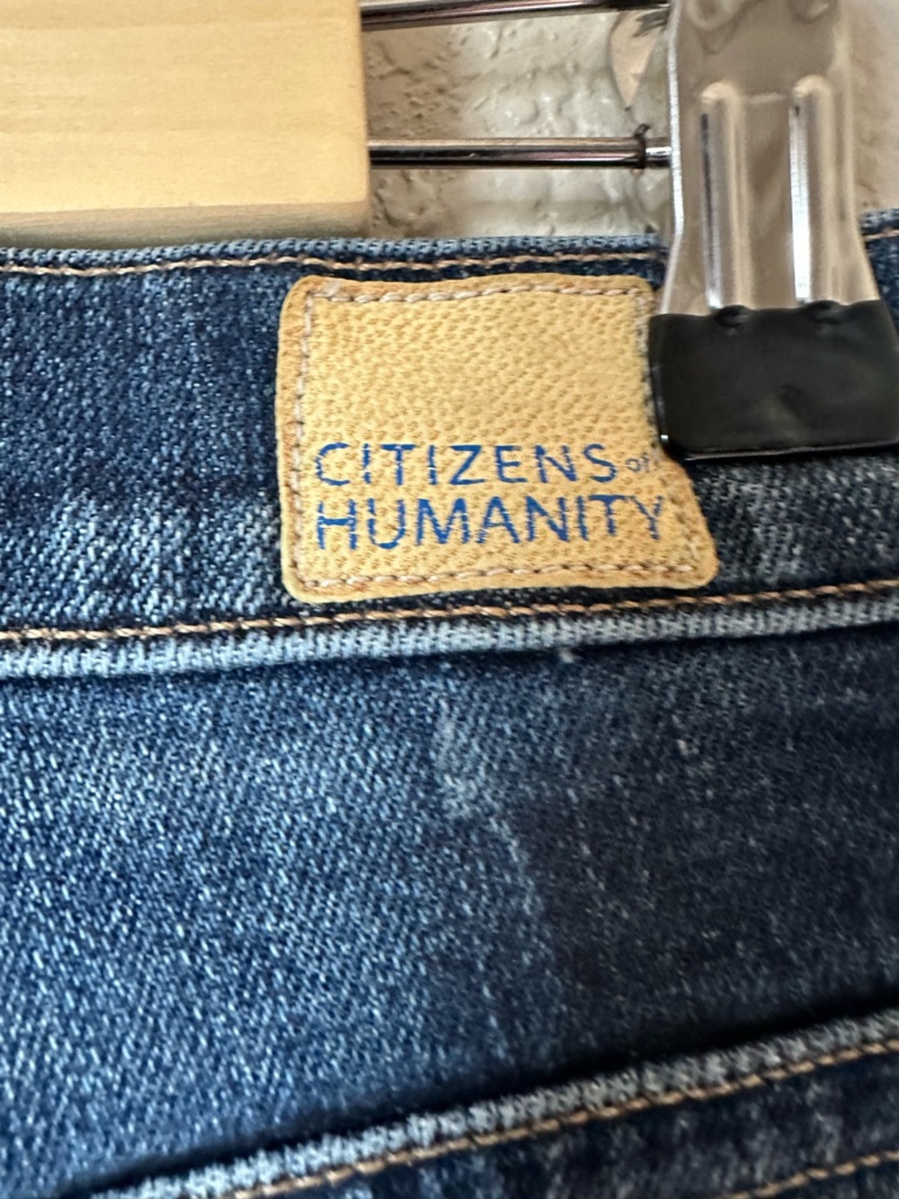 Citizens of Humanity x Anthropologie Fleetwood High Rise Flare Jeans sz 28 - Picture 5 of 11